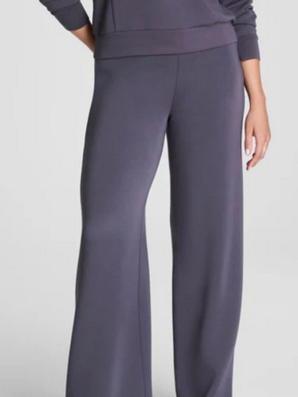 SPANX AirEssentials® Wide Leg Pant in Slate Gray XS Tall